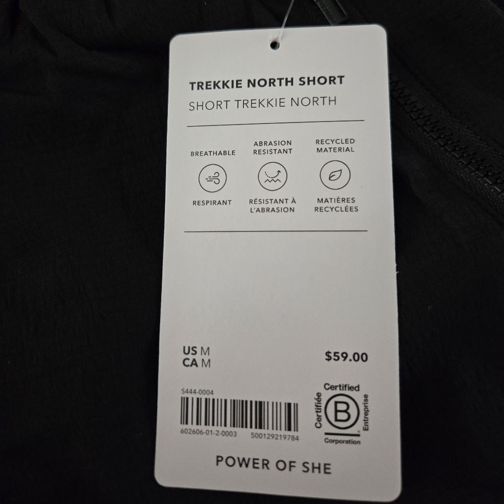 NWT Athleta Trekkie North Short - Picture 4 of 5